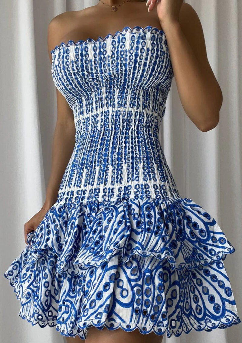 Dolce Dress - Blue - Image 5