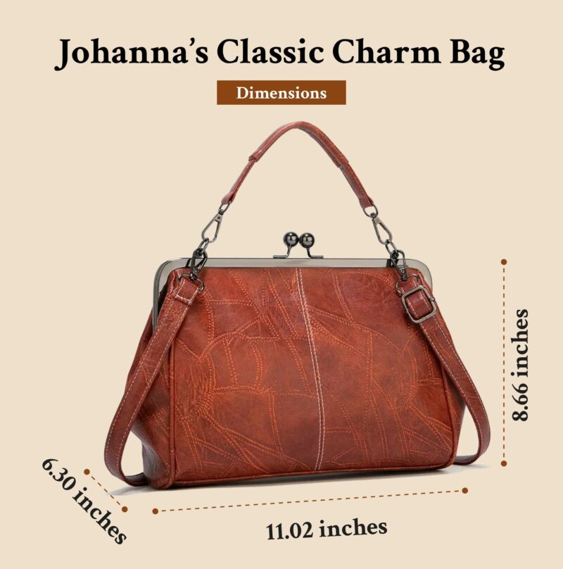 Johanna’s Classic Charm | Vintage Leather Bag - Image 6