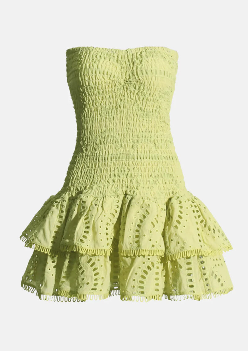 Rosé Dress - Lime - Image 2