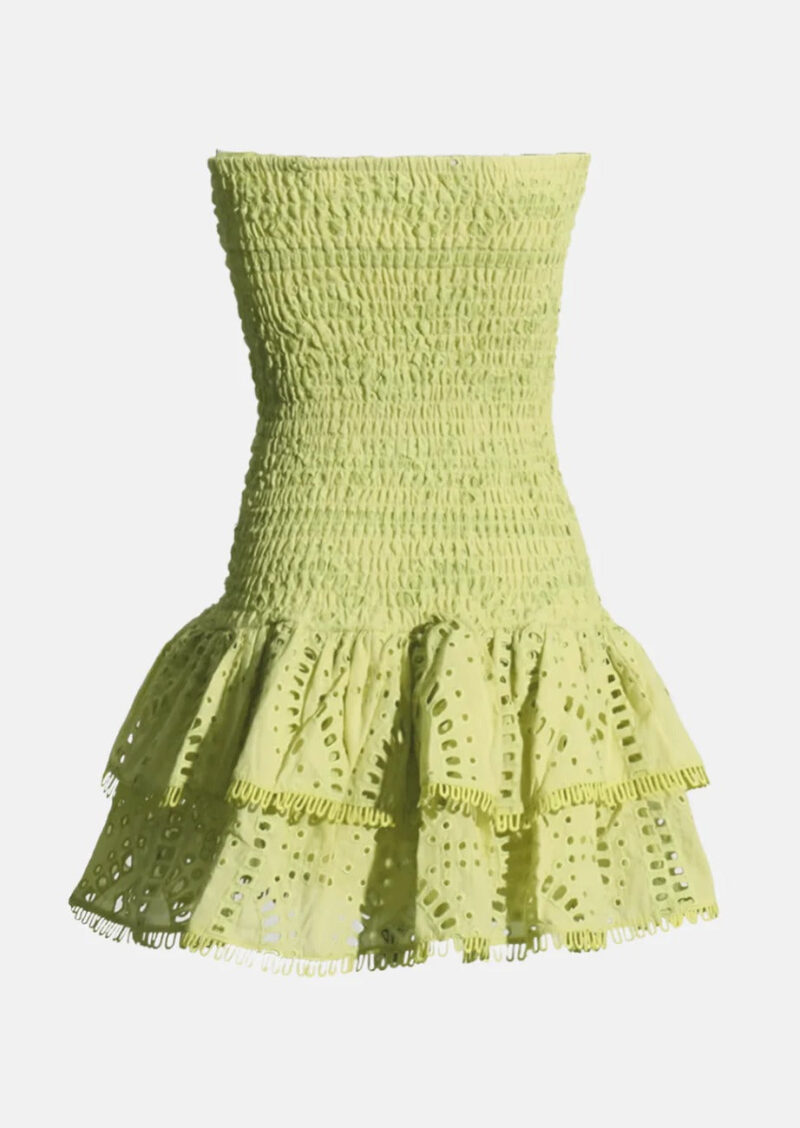 Rosé Dress - Lime - Image 3