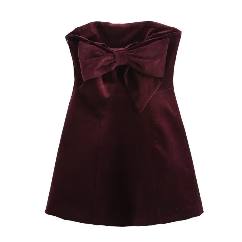 Arabella Velvet Dress (On hand) - Image 2