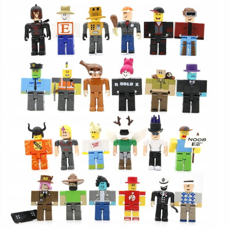 ROBLOX FIGURES SET WITH GAME 24 ART