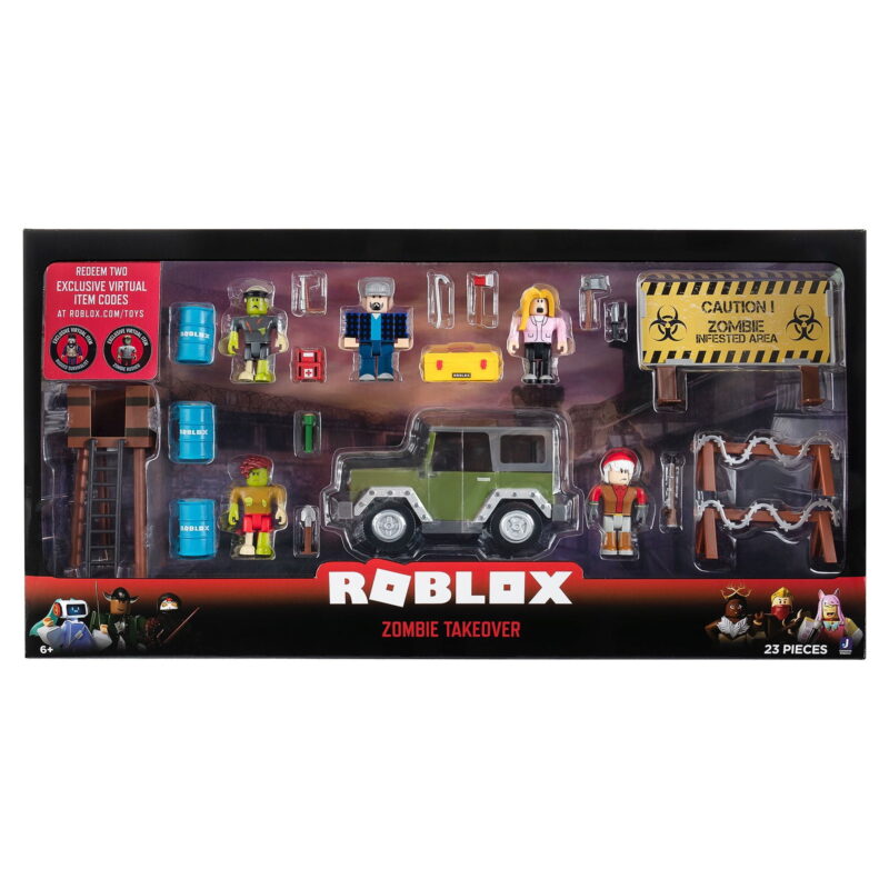 Roblox Action Collection - Zombie Takeover Value Box [Includes Exclusive Virtual Item]