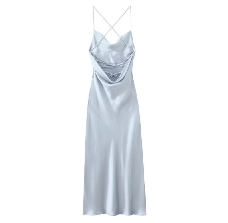 Danica Satin Dress (On hand) - Image 5