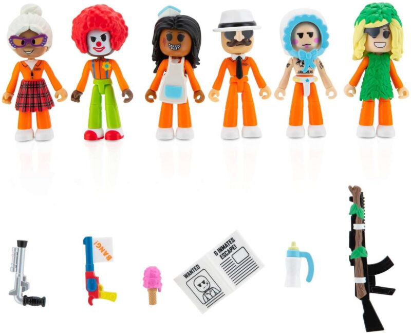 Roblox Jail Break Hiding in Plain Sight Action Figure 6-Pack - Image 2